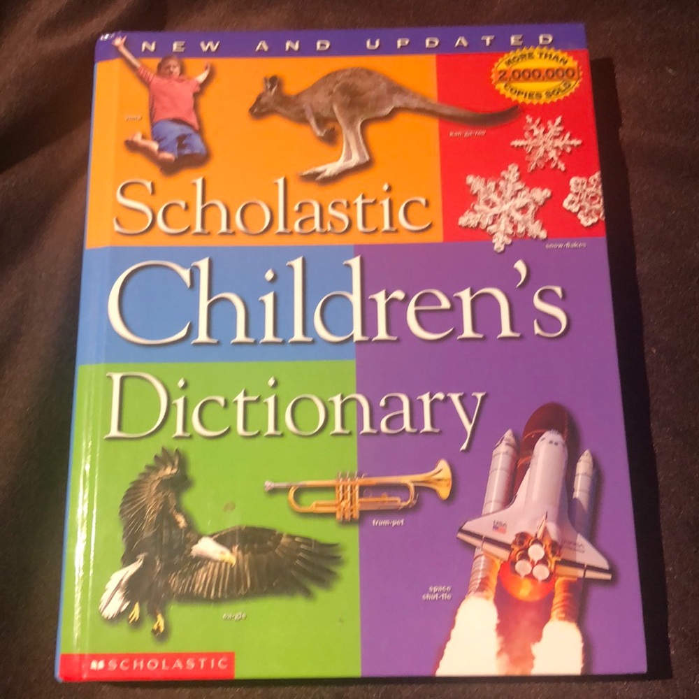Scholastic Children’s hardcover dictionary